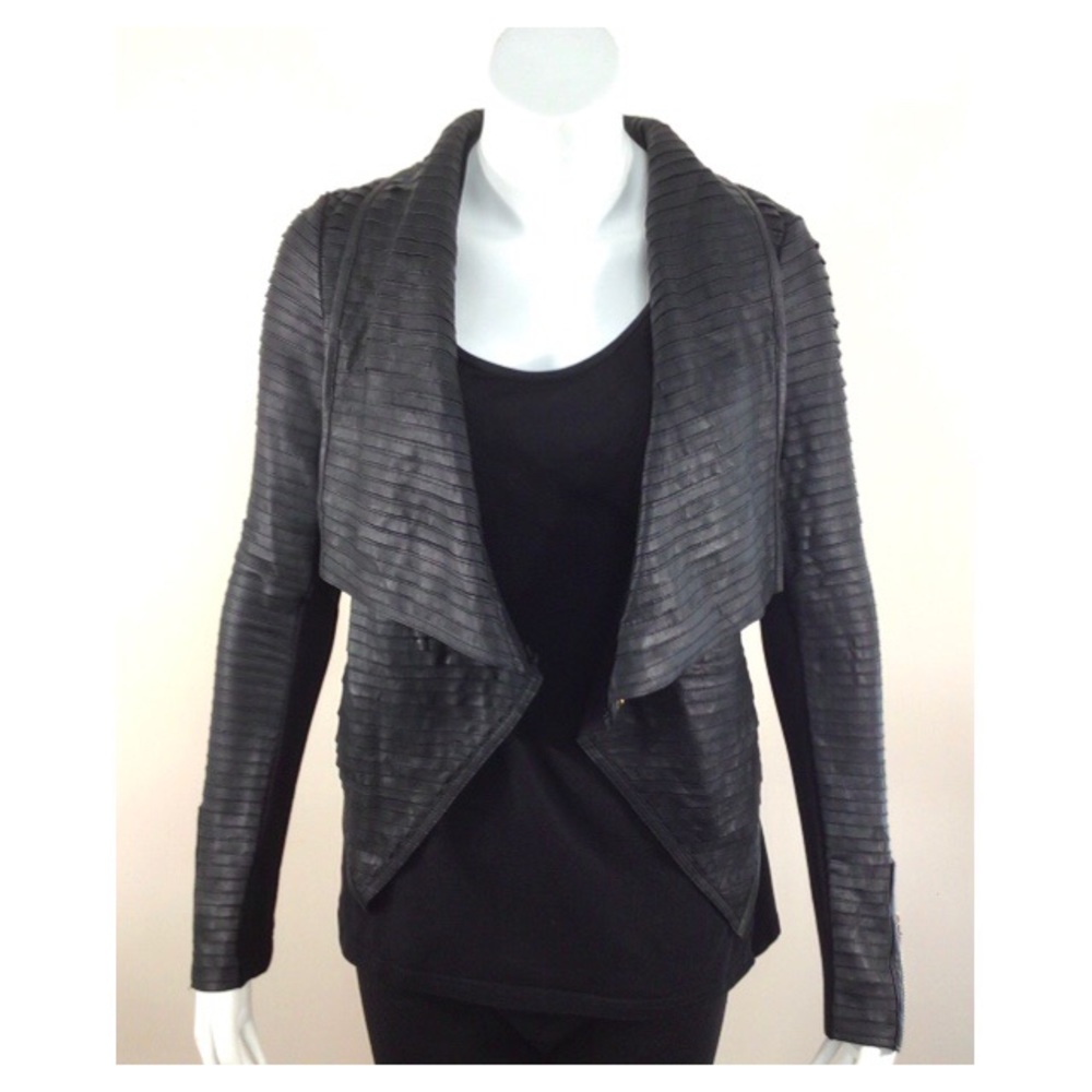 Marciano Black Leather Jacket
